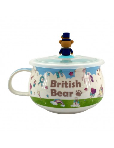 英國熊微波胖胖杯-城堡(盒裝)