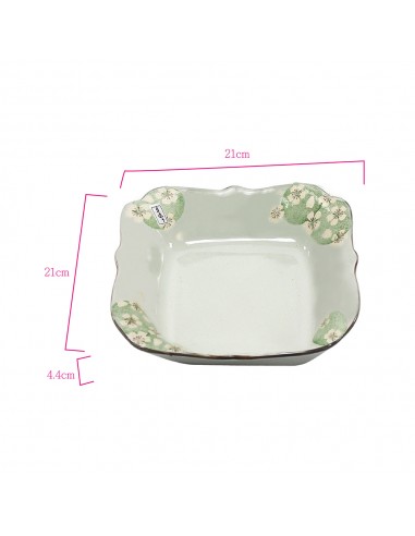 手造8.25吋荷口櫻花盤1入 (彩盒)