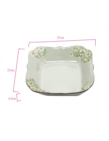 手造8.25吋荷口櫻花盤3入