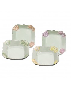 手造8.25吋荷口櫻花盤4入