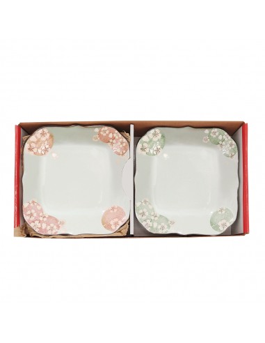 手造8.25吋荷口櫻花盤4入