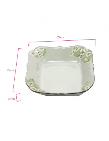 手造8.25吋荷口櫻花盤4入