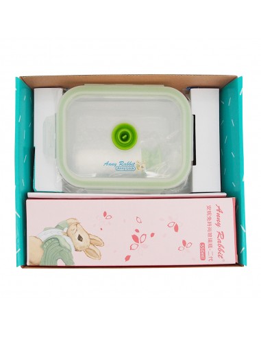 安妮兔真空保鮮盒 640+時尚瓶二代