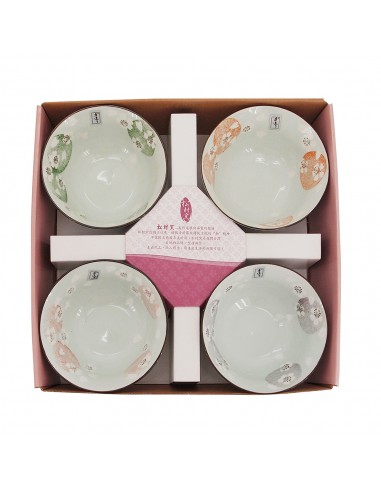 5.5"手繪櫻花點心碗4入