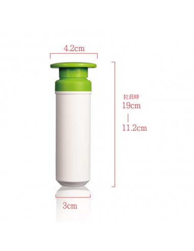 安妮兔真空640ml保鮮組+安妮兔健康反轉玻璃瓶-400ml