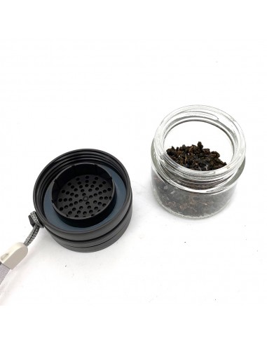 安妮兔真空640ml保鮮組+安妮兔健康反轉玻璃瓶-400ml