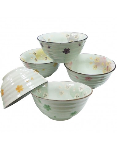 5.5"手繪櫻花點心碗5入