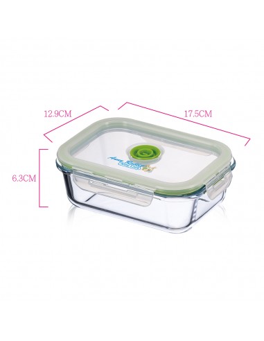 安妮兔640ml玻璃保鮮組+安妮兔陶瓷彈蓋水瓶-450m