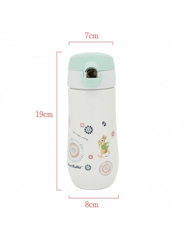 安妮兔640ml玻璃保鮮組+安妮兔陶瓷彈蓋水瓶-450m