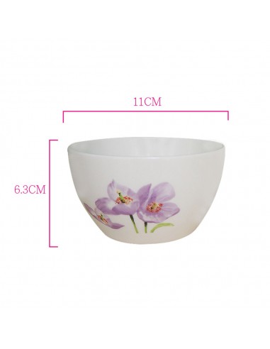 桔梗花餐具二件套 (小碗.小碟)