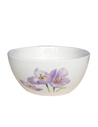 桔梗花餐具四件套 (大碗.小碗.大碟.小碟)