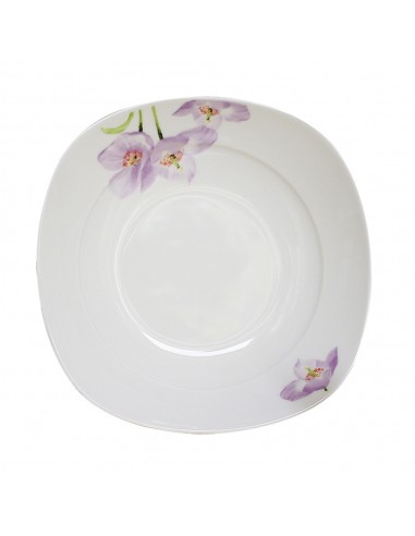 桔梗花餐具四件套 (大碗.小碗.大碟.小碟)