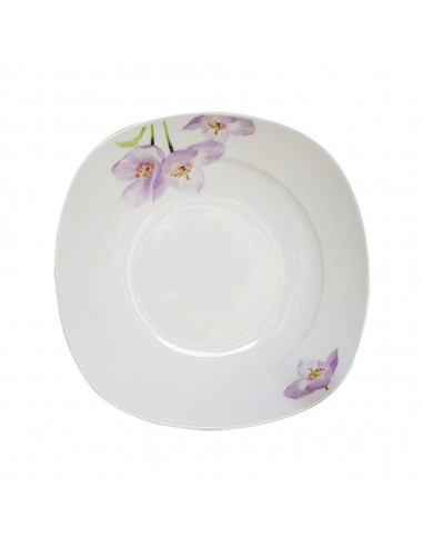 桔梗花餐具四件套 (大碗.小碗.大碟.小碟)