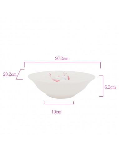 雙魚8吋拉麵碗1入