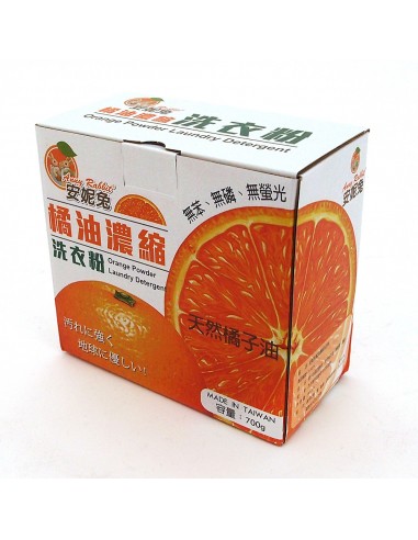 安妮兔橘油濃縮洗衣粉-700g