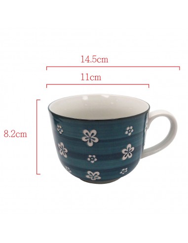 松村窯日式大碗杯2入-450ml (手工盒)