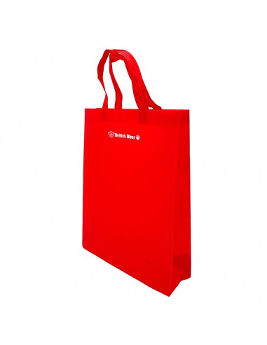 英國熊直式不織布袋