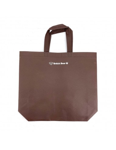 英國熊橫式不織布袋