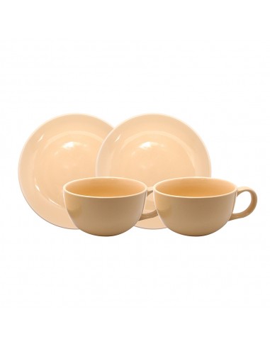 晨光序曲咖啡杯碟-2杯2碟