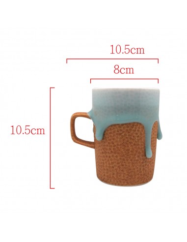 松村窯沙中玉辦公瓷杯