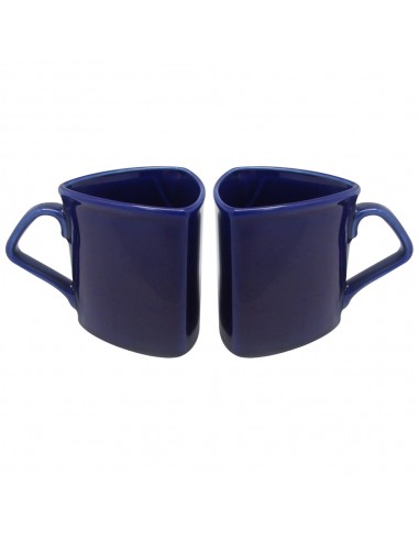 三角寶石咖啡杯2入