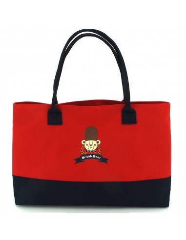 英國熊托特袋-拉鍊款( PP袋)