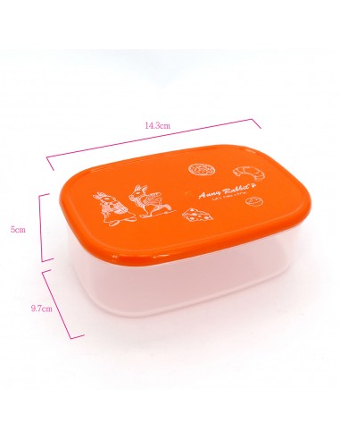 安妮兔台製保鮮盒二入