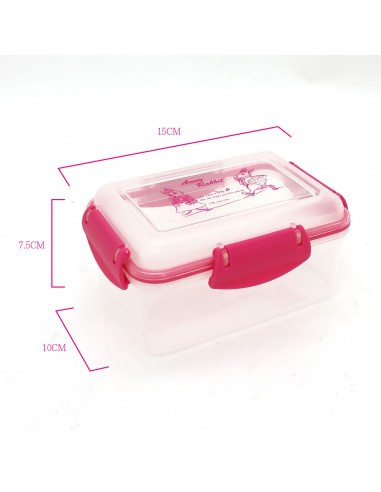 安妮兔長方密扣保鮮盒 三入-盒裝