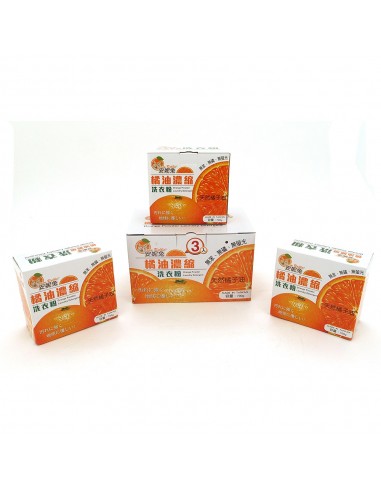 安妮兔橘油濃縮洗衣粉700g-3入禮盒