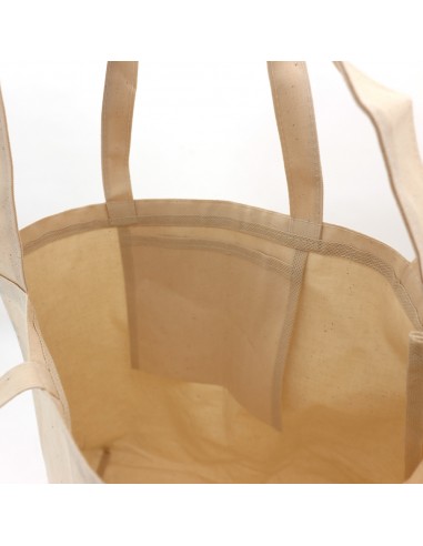 英國熊揹提棉布購物袋(PP袋)-車安妮兔布標