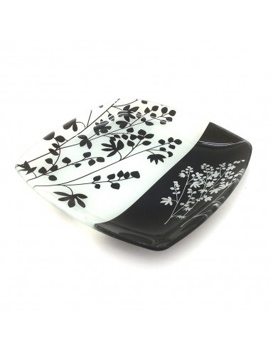 蘭藺草強化玻璃盤(小)