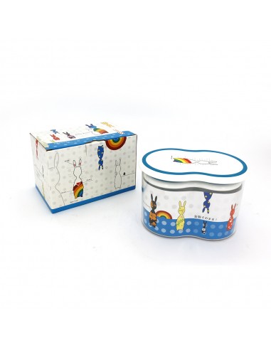 丹尼兔花生造型密封罐2入 (盒裝)