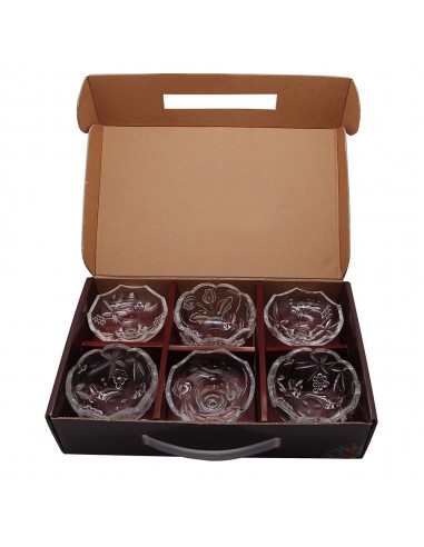 透晶皇冠玻璃6件組 (提繩盒)