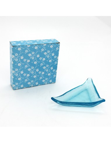 趣味造型玻璃盤組-1入(三角)