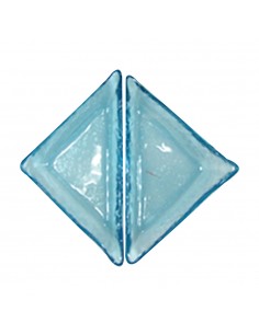 趣味造型玻璃盤組-2入