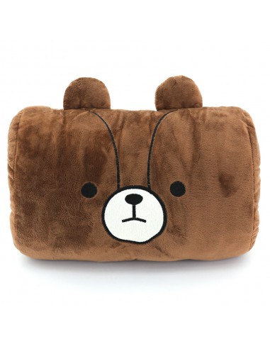 英國熊暖手抱枕-棕(PP袋)