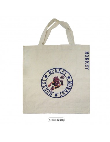 猴子綿布環保袋-PP袋 (6OZ)