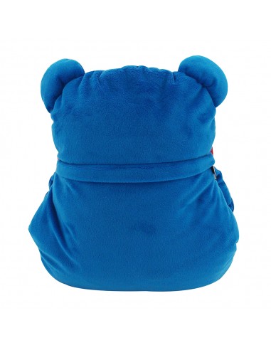 英國熊三用抱枕毯-英倫風 (PP袋)