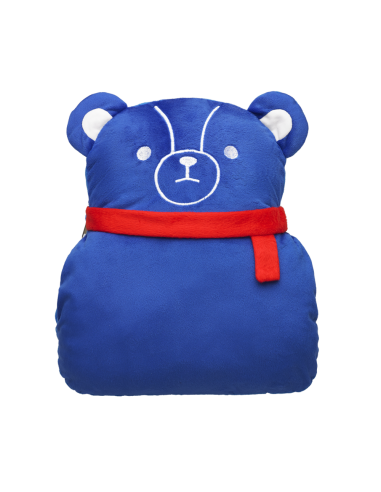 英國熊三用抱枕毯-英倫風 (PP袋)