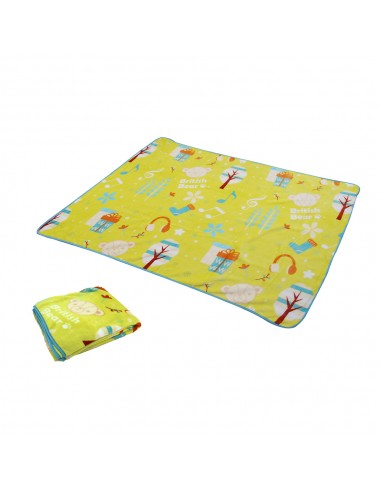 英國熊法蘭絨毯 90x130-歡樂(盒裝)