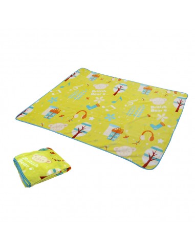 英國熊法蘭絨毯 150*180-歡樂 (盒裝)