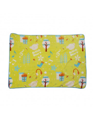 英國熊法蘭絨毯 150*180-歡樂 (盒裝)