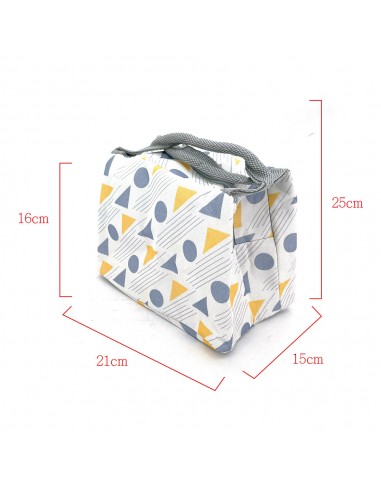 北歐風手提保溫保冷袋-幾何