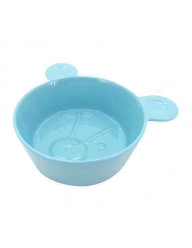 英國熊可愛造型碗5吋(色土瓷)(盒裝)