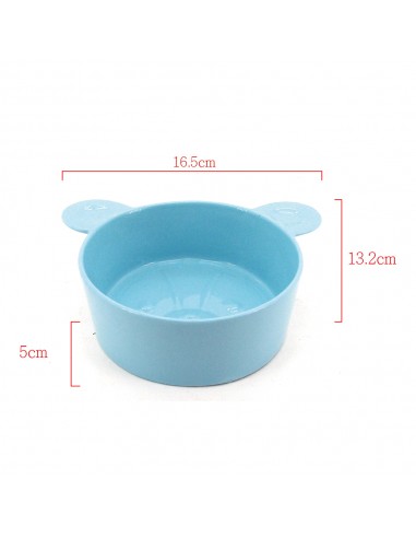 英國熊可愛造型碗5吋(色土瓷)(盒裝)