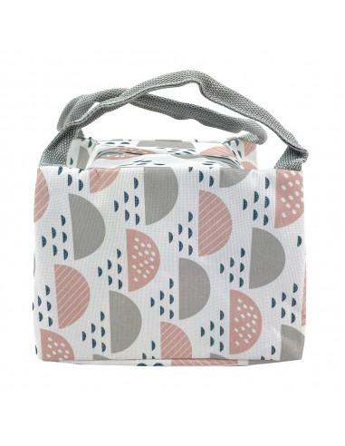 北歐風手提保溫保冷袋-半圓