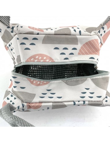 北歐風手提保溫保冷袋-半圓