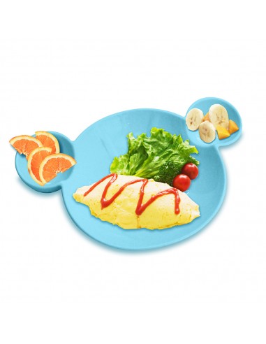 英國熊可愛造型盤 (色土瓷)(盒裝)