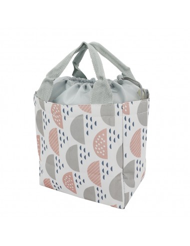 北歐風束口保溫保冷袋-半圓