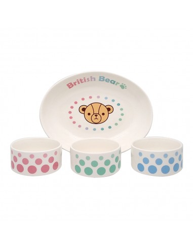 英國熊熊掌造型四件組